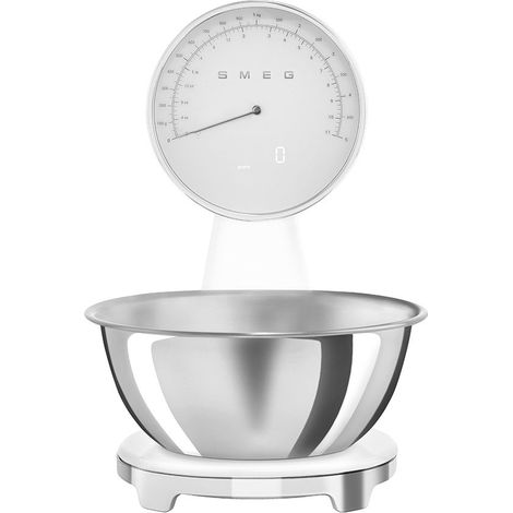 Báscula de Cocina Smeg KSF01WHWW Blanco 5 kg