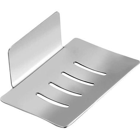 Porte-savon en acier inoxydable 304 brossé Porte-savon sans perçage, porte-savon en maille, porte-savon, porte-savon mural, porte-savon pour usage domestique (1/5)