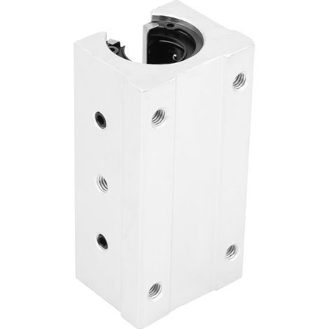 Bloc Coulissant à Roulement Linéaire en Alliage d'aluminium, Rail Long, Mouvement Linéaire, Roulement à Billes, Bague Coulissante, Diamètre Intérieur 20 Mm, pour Machines de (1/5)