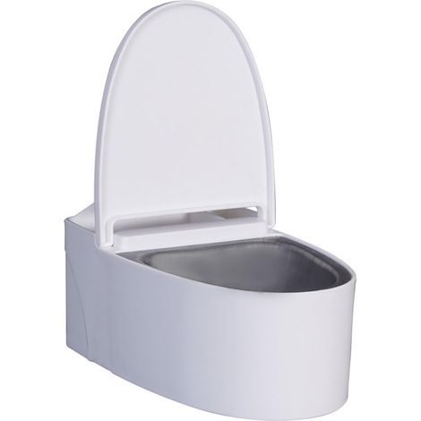 Inodoro adhesivo de pared: orinal de entrenamiento para loros, periquitos y agapornis.