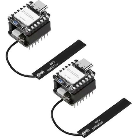 Kit de 2 pièces pour XIAO NRF52840 et Wio-SX1262 pour carte de développement WiFi Bluetooth Meshtastic LoRa 862-930 MHz (1/5)