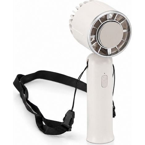 Aga Tragbarer Mini-Ventilator Weiß (1/4)