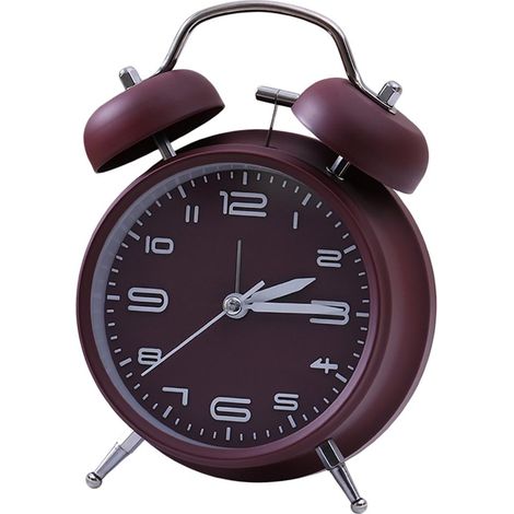 Horloge En Métal Créative Wind Up Bell (1/5)