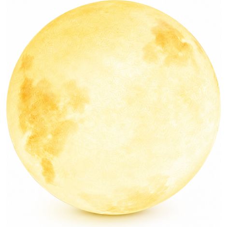 Lampe Globe Lune LED Extérieure Étanche pour Jardin, Alimentée sur Secteur avec Piquet de Sol (1/5)