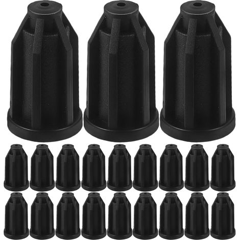 Supports de roulettes ronds en plastique Unomor pour meubles (1/5)