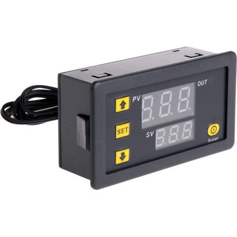 Régulateur de température de haute précision Module de thermostat à affichage numérique -110-220V, -50-120°C, 1pc (1/4)