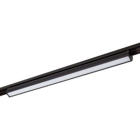 Faretto lineare su binario 1F nero 18W Zigbee CCT (1/4)
