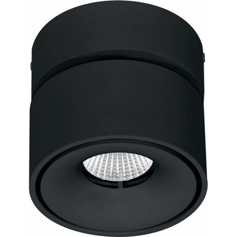 Faretto Led 7W 2700-3200-4000K Nero Mini Concord Beneito Faure 4335-N