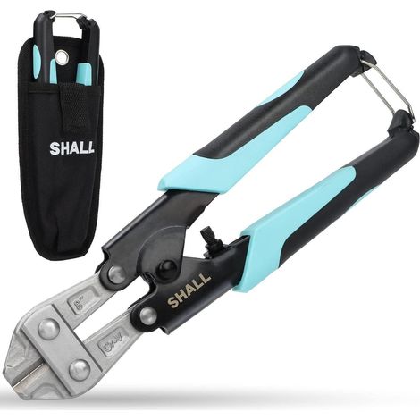 SHALL Mini Bolt Cutter 210mm 8-Zoll Heavy Duty Drahtschneider Gürteltasche (1/5)