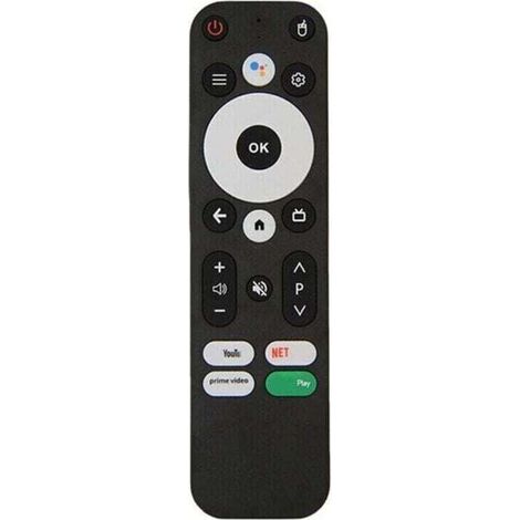 Remplacer la Commande à distance Vocale pour KM2 , XU,plus Android 4K UHD TV Box Bluetooth Voice Remote Noir (1/5)
