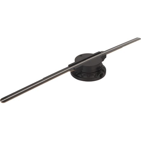 Ventilateur holographique 3D 43 cm (16,9 pouces) à 2 pales avec 234 LED, résolution 800 x 480, Wi-Fi et Bluetooth, prise européenne. (1/5)
