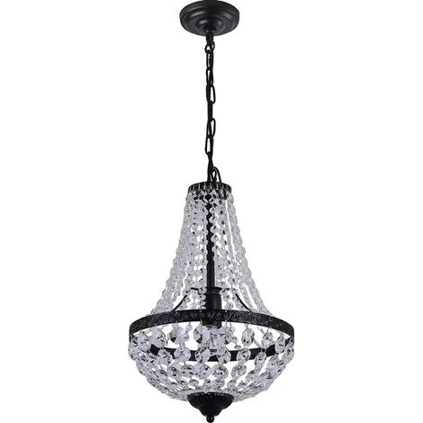 Pendelleuchte, Retro-Design, luxuriöse Kristalloberfläche, M-8804-H (1/2)