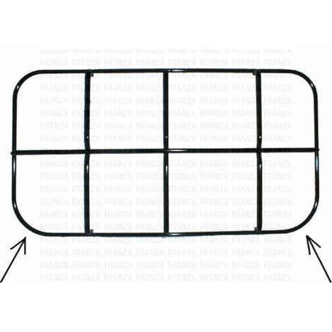 GRIGLIA FILO SMALTATA 2 Fuochi 450X245 CUCINA JOLLY INOX