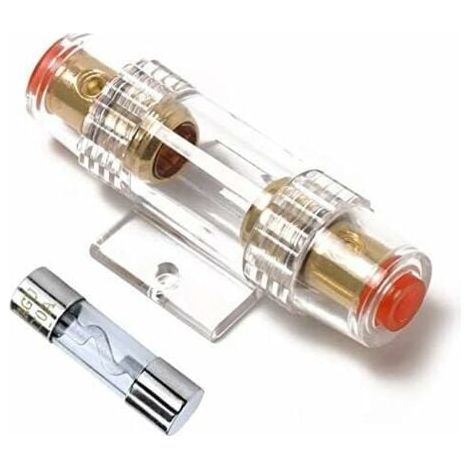 Porte-fusible AGU 4-8 Jauge AWG in-Line avec Une 100 A AGU Fusible pour Voiture Audio/Alarme/Amplificateur/Compresseurs (1/4)