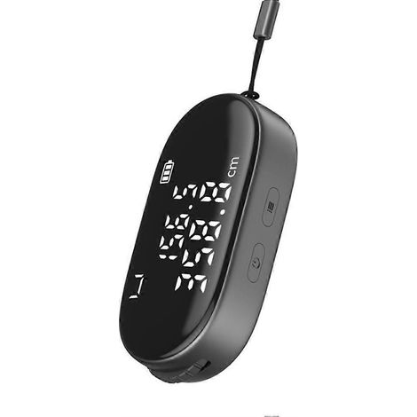 Q2 Neues digitales Maßband mit Typ-C-Anschluss, wiederaufladbarem LCD-Display, 99 m
