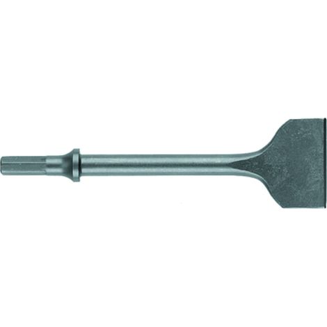 Schneider – Burin large droit 180x50mm – Fixation 10mm pour marteaux burineurs – Démolition et sculpture – DGKB322258