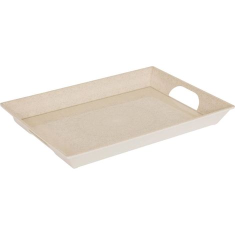 Vassoio solene 29x40cm beige - Atmosphera créateur d'intérieur
