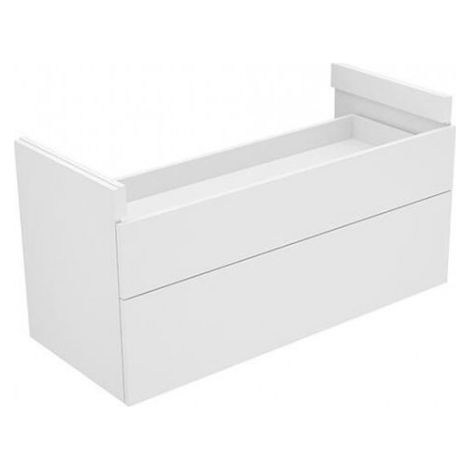 Meuble bas EDITION 400 PLANNING avec découpe siphon 1050x527x450mm truffe / truffe KEUCO