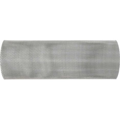 Écran en maille 20 x 500 cm 18 mesh Acier Inox 304 Argenté vidaXL