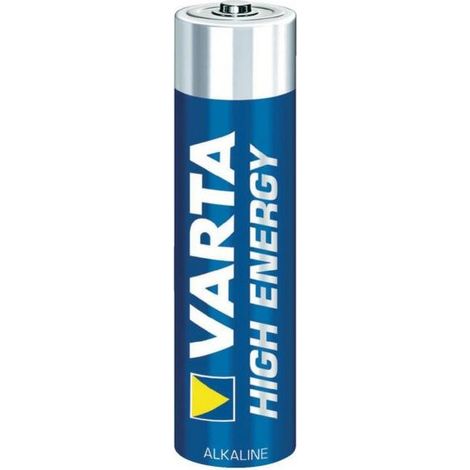 VARTA Longlife Power Piles Alcalines AAA LR03 1,5V - Pack 8 (6+2 Gratuites) - Haute Puissance - Fabriquees en Allemagne (1/5)