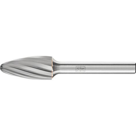 PFERD TOOLS Hartmetall Frässtift Rundbogen RBF Ø 12x25 mm Schaft-Ø 6 mm Z1 universal grob (1/2)