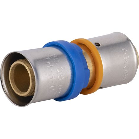Noyon & Thiebault – Raccord multicouche Ø20 mm – Jonction de conversion laiton brut pour tubes PER et multicouche – Pression 10 bar – Température 0 à 95°C