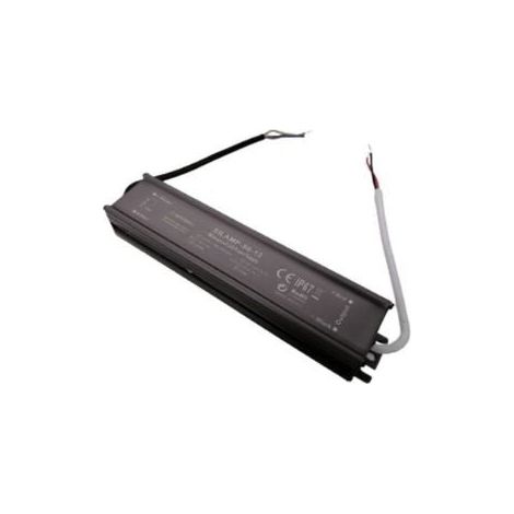 Silamp – Transformateur 220V 12V IP67 80W DC 6.7A – Protection contre surcharge et court-circuit – Économie d'énergie pour éclairage LED