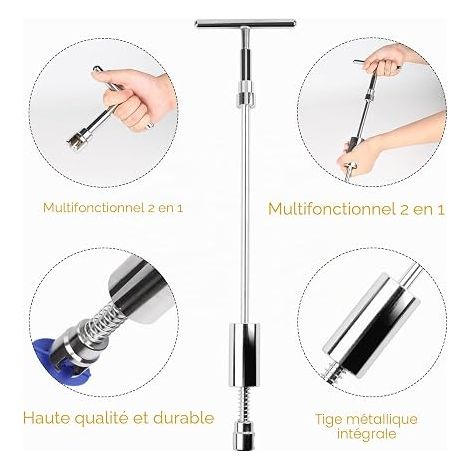 Dent Repair Kit for Cars and Motorcycles Dent Puller Car Body Dent Puller Sucker for Body to Eliminate Hail Impacts (1/4)