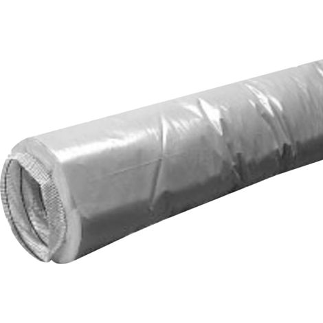 Gaine PVC souple isolée Ø125 mm x 6 m - DIFF