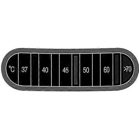Autocollants thermomètre pratiques, ultra doux, faciles à appliquer, bandes thermocollantes à couleur changeante, outils de cuisine (1/5)