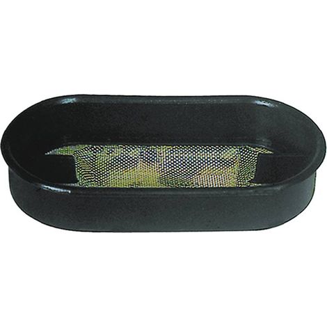 RETINO OVALE IN PVC rete ottone