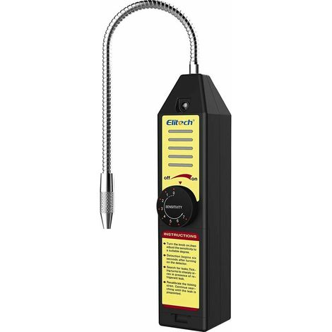 Détecteur de fuite de fréon Détecteur de fuite halogène Testeur de fuite de réfrigérant Climatisation R22 R410A R134A CFC HCFC etc. adapté à la climatisation automobile