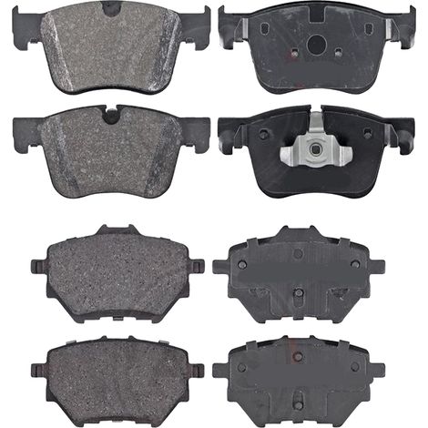 KIT PASTIGLIE FRENO ANTERIORI E POSTERIORI compatibile con TOYOTA VERSO S (P12) / PASTIGLIE FRENANTI AUTO OEM P 83 082,P 83 083 / SOSTITUZIONE DIRETTA / BASSA POLVERE / SILENZIOSO