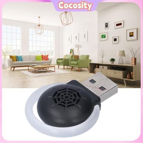 Cocosity Répulsif antiparasitaire à ultrasons Ultrasonic Pest Repeller USB 3 Levels Intelligent Frequency piscine ustensiles Noir (1/5)
