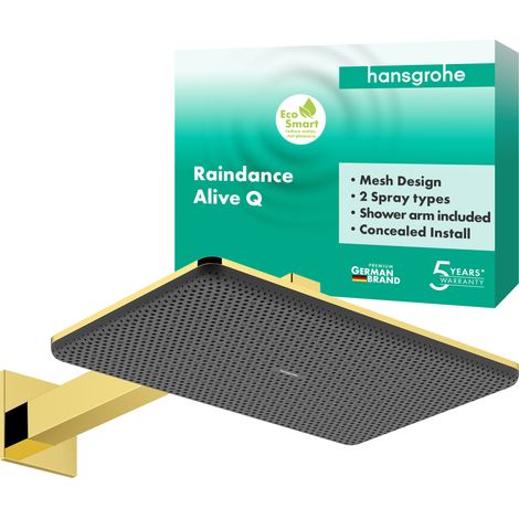 hansgrohe Raindance Alive Q Kopfbrause 210/340 2jet EcoSmart, mit (1/3)