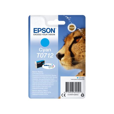 Epson Cartouche "Guépard" - Encre DURABrite Ultra C (1/3)