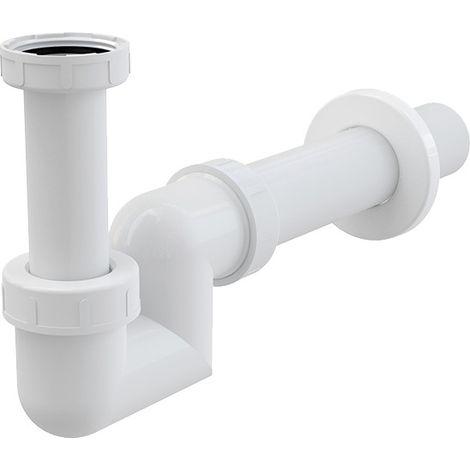 Siphon pour bidet et lavabo DN40 en plastique (1/2)