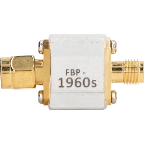 1960-MHz-Bandpassfilter, SMA-Stecker/Buchse, für UMTS- und PCS-Netze, 1-dB-Bandbreite (1/5)