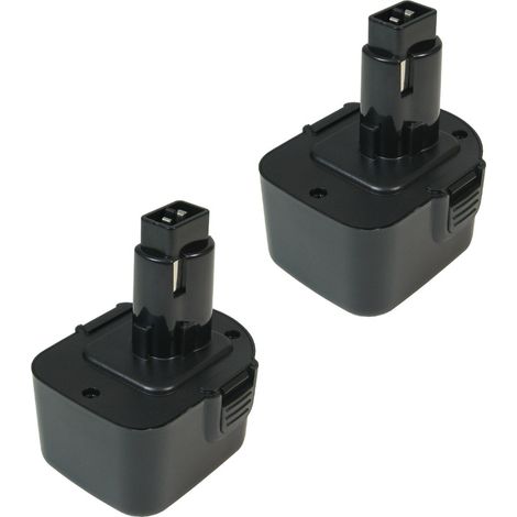 2x Hochleistungs Werkzeug Ni-MH Akku 12V 3000mAh für DEWALT DC980KA DC980KB DC981KA DC981KB DC540 DC540K DW051K DW051K-2 DW053K DW053K-2 DW053K-2H DW940K DW940K-2 DW953 DW953K-2 DW968K-2 DW970 DW971K- (1/3)