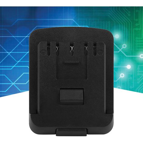 Adaptateur pour outils électriques, compatible avec les batteries Li-ion 20 V et Bosch 18 V, avec chargeur intégré. (1/5)