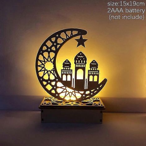 Dekorationsartikel für das muslimische Ramadan-Fest 2023: LED-Windlaternen-Anhänger, Eid Mubarak-Lichterkette, Ramadan-Dekoration für Zuhause-ornament-13