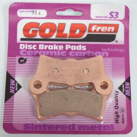 Plaquette de frein Gold Fren pour Moto Harley Davidson 1690 (1/2)