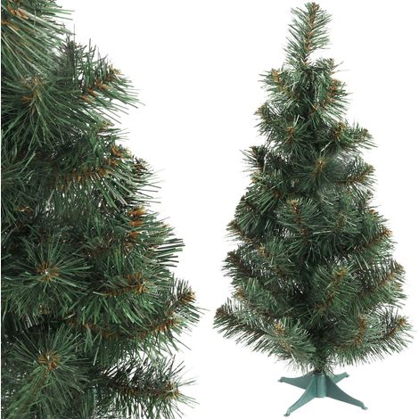 Árbol de Navidad artificial polaco fresco, abeto verde - Directamente del fabricante Goliat, altura 60 cm (1/4)