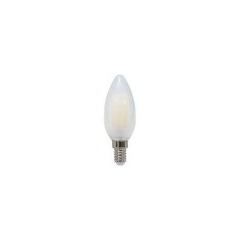 LAMPADA LED CANDELA C35 serie Filament Frost, E14, 4W,FA320°, 2700K, 220Vac,LM470, RA 80, 35100mm