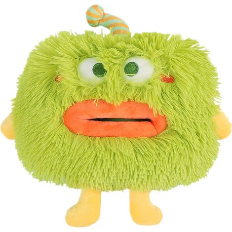 Boîte à mouchoirs de voiture en forme de monstre de dessin animé, en peluche, nouveau modèle, à suspendre au dossier du siège ou à