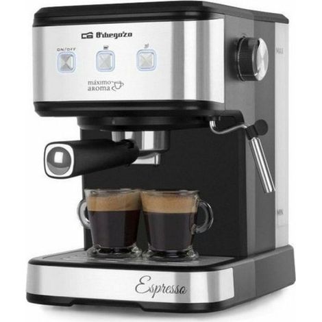 Orbegozo EX 5210 machine à café noir acier inoxydable (1/5)