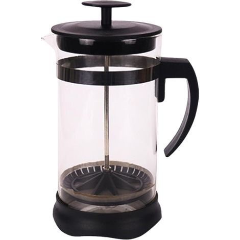 Hitzebeständige Glas-Kolbenkaffeemaschine, ideal für Zuhause und Büro, mit hochdichtem Filter und einem Fassungsvermögen von 1000 ml. (1/5)