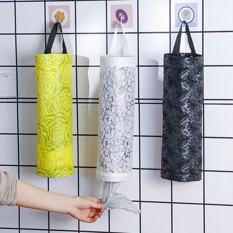 Sac poubelle suspendu, sac de rangement, ustensiles de cuisine (1/5)