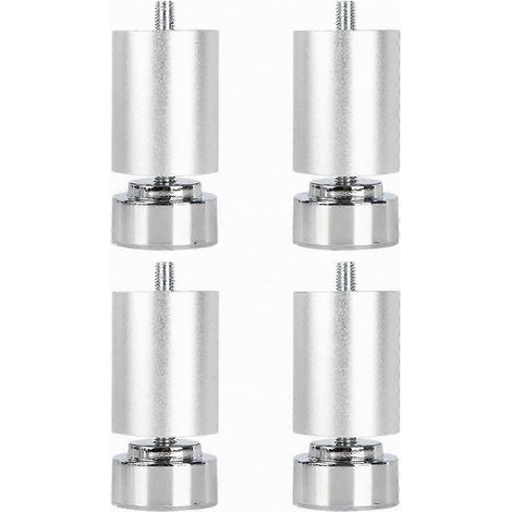 Pieds métalliques réglables et résistants avec filetage M10, pour une meilleure stabilité et un support optimal du mobilier, Arnt 8 cm (1/5)