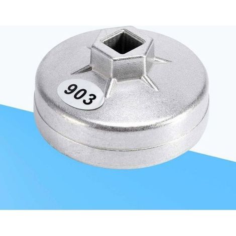 Clé à douille universelle - - 74 mm - 14 flûtes - Alliage d'aluminium - Multifonction - Compatible BMW, Benz, Chery (1/4)